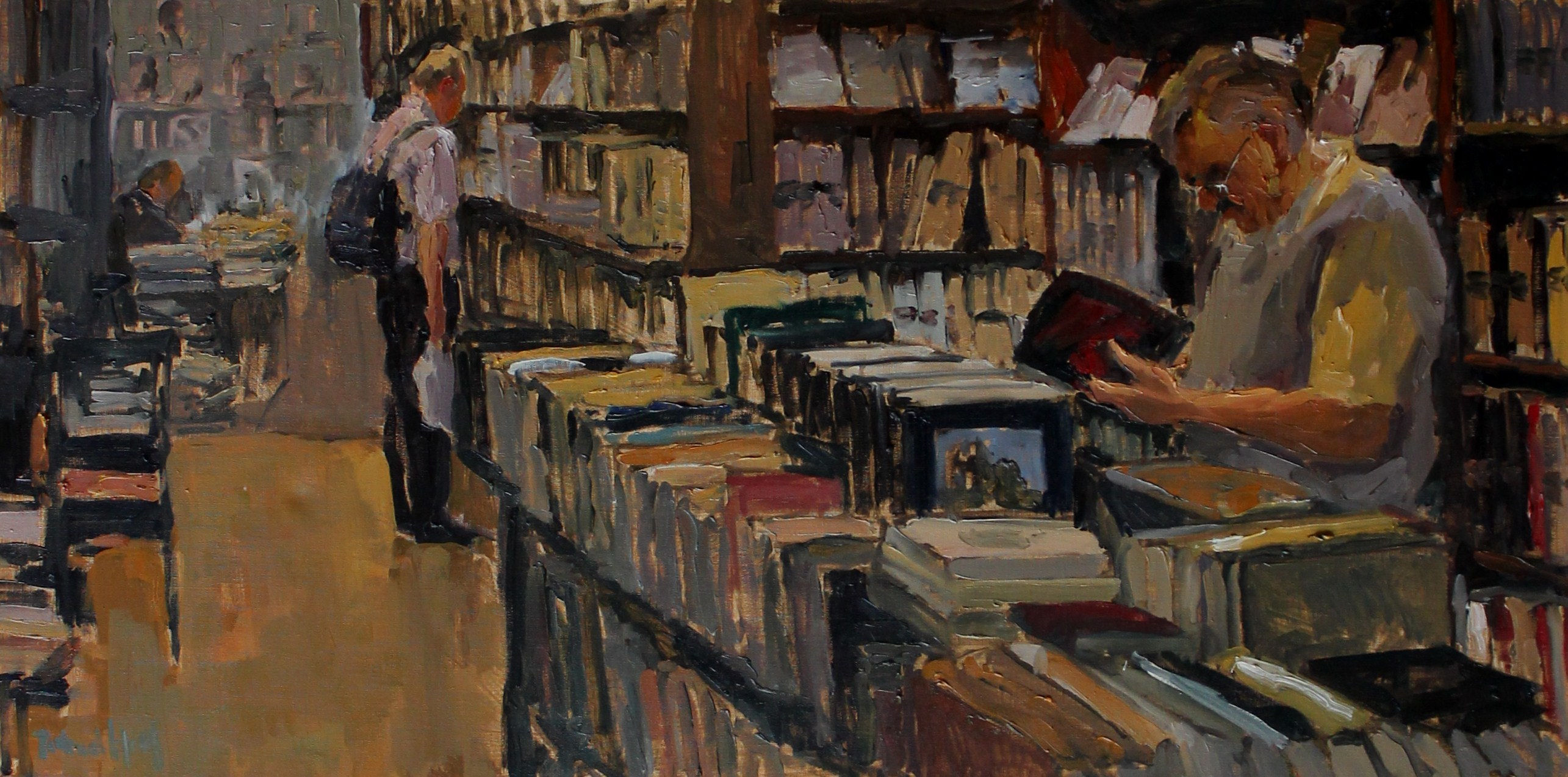 De tweedehands boekwinkel - Piet van de Hoef