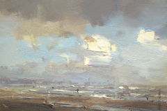 Fascinating Creamy White Clouds - 24 x 30 cm - Roos Schuring