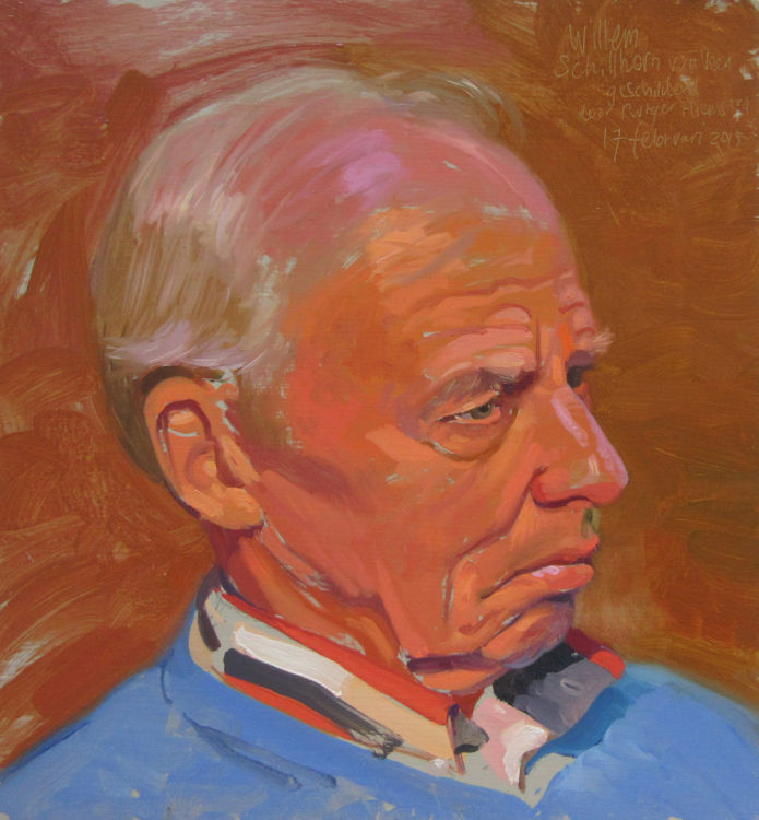 Portret Willem Schillhorn van Veen - Rutger Hiemstra